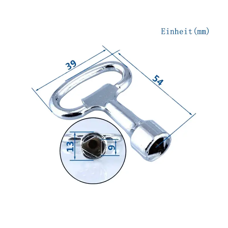 Universal Panel Key Lock Wrench Square Socket Elevator Cabinet Switch Train Electrical Cupboard Box New | Инструменты