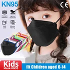 Mascarillas fpp2 дети CE FFP2 лицевые маски Детские KN95 4-слойные фильтры защитная маска mascarilla fpp2 homologada детская маска