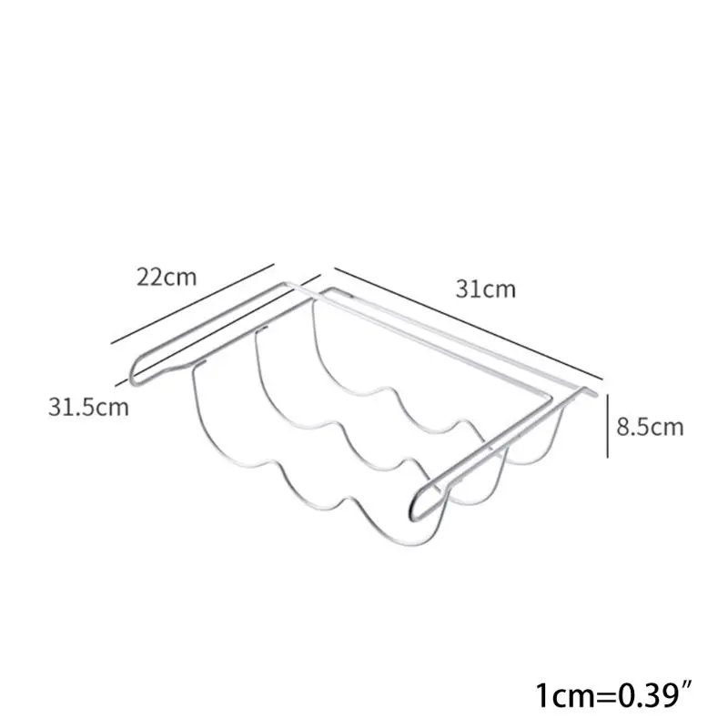 

Kitchen Refrigerator Storage Rack Can Beer Bottle Holder Organizer Cabinet Shelf