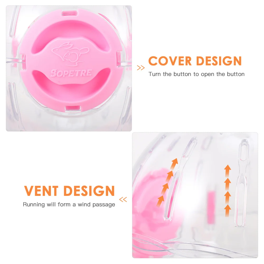 

Small Animal Hamster Run Exercise Transparent Hamster Running