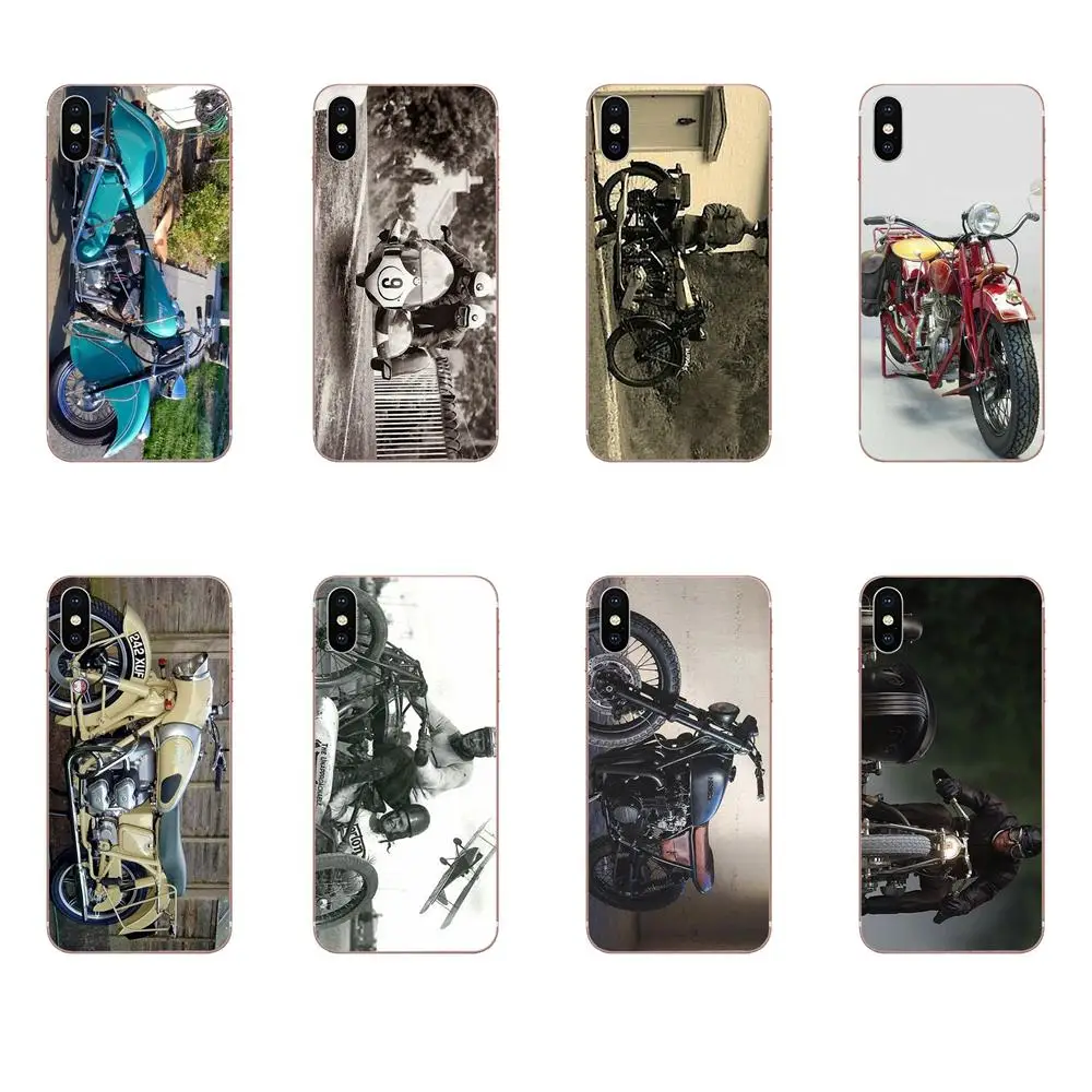 Кожаный гибридный винтажный мотоцикл для Huawei Mate 9 10 20 P P8 P9 P10 P20 P30 P40 Lite Pro Smart