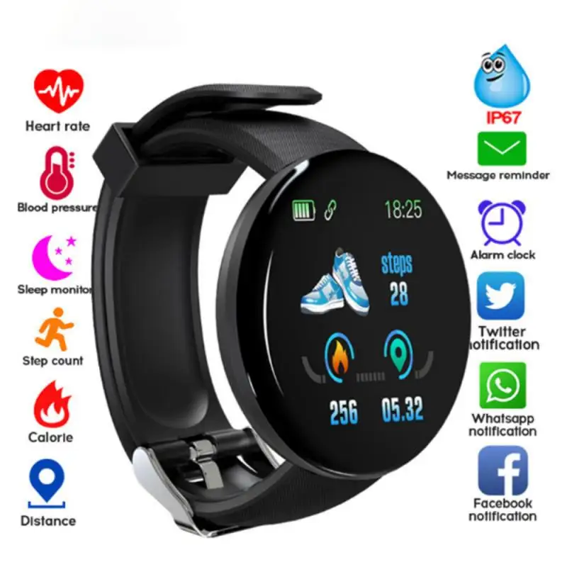 Z40 D18 Smart Watch Men Women Blood Pressure Smartwatch Sports Tracker Pedometer Smart Watches For Android IOS A2 Dropshipping