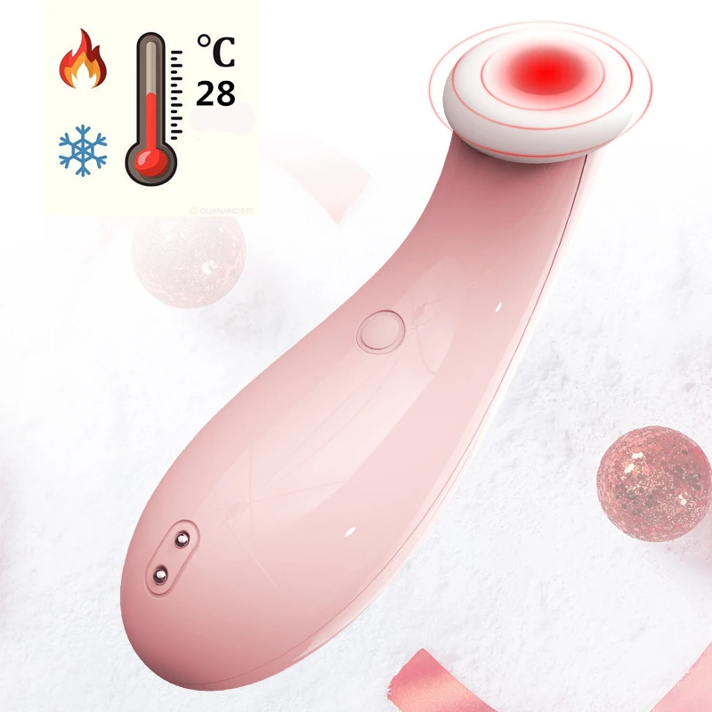 Сосущий вибратор для клитора с нагревом женщин орального массажа сосков