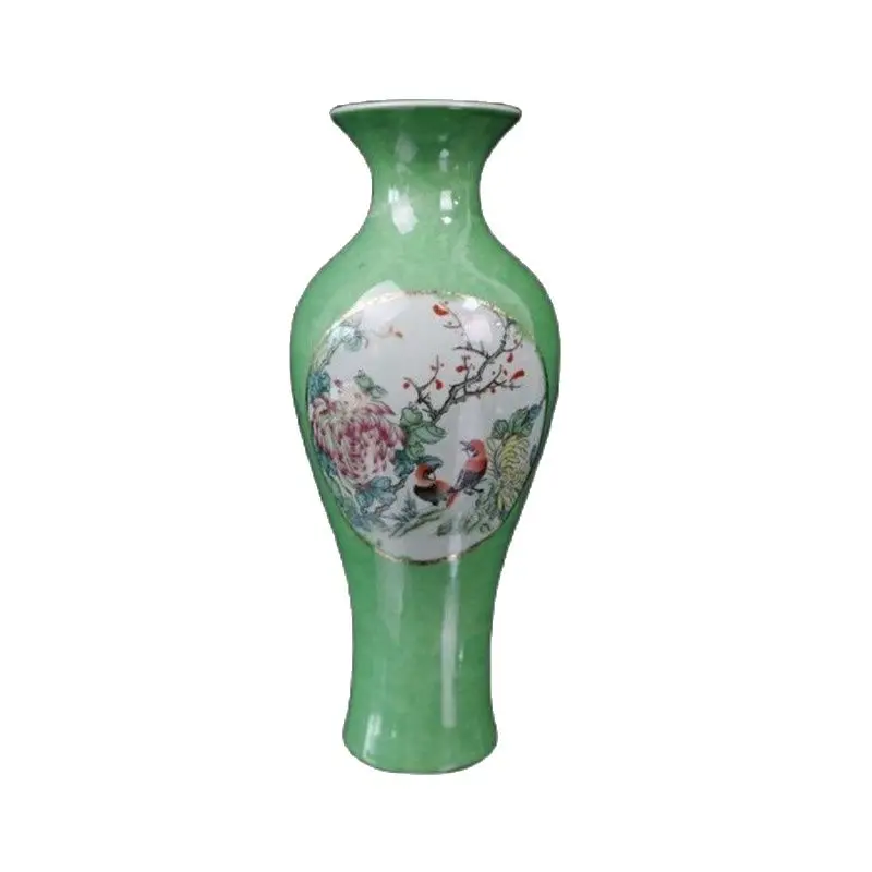 

Китайский Старый Фарфор зеленый глазурованный цветок и Фотообои