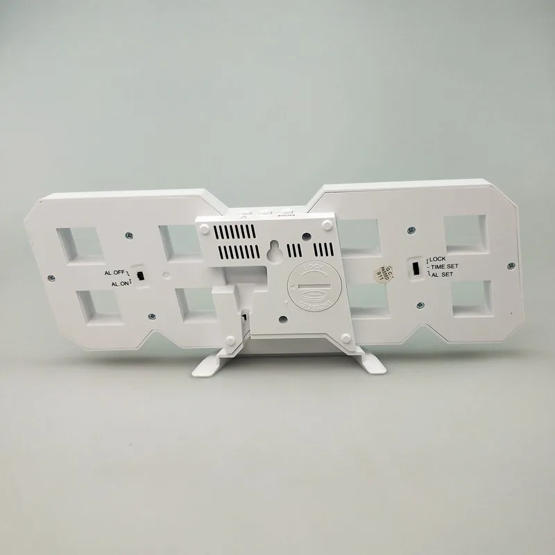 Современные 3D светодиодсветодиодный цифровые настенные часы функция повтора USB