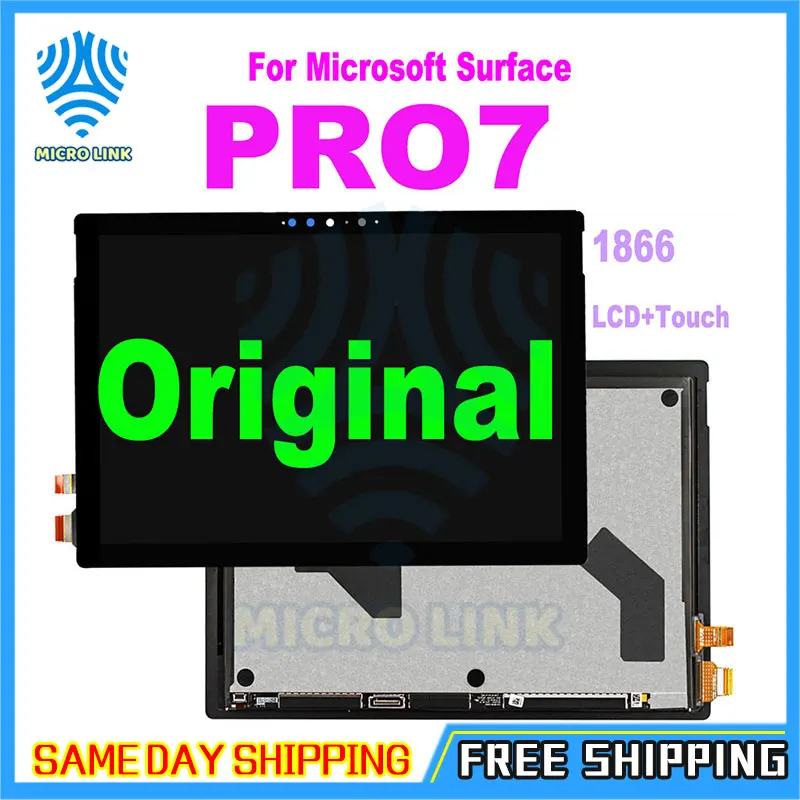 Оригинальный дисплей для Microsoft Surface Pro 3 1631 4 1724 5 1796 PRO 6 1807 PRO7 1866 ЖК-дисплей с