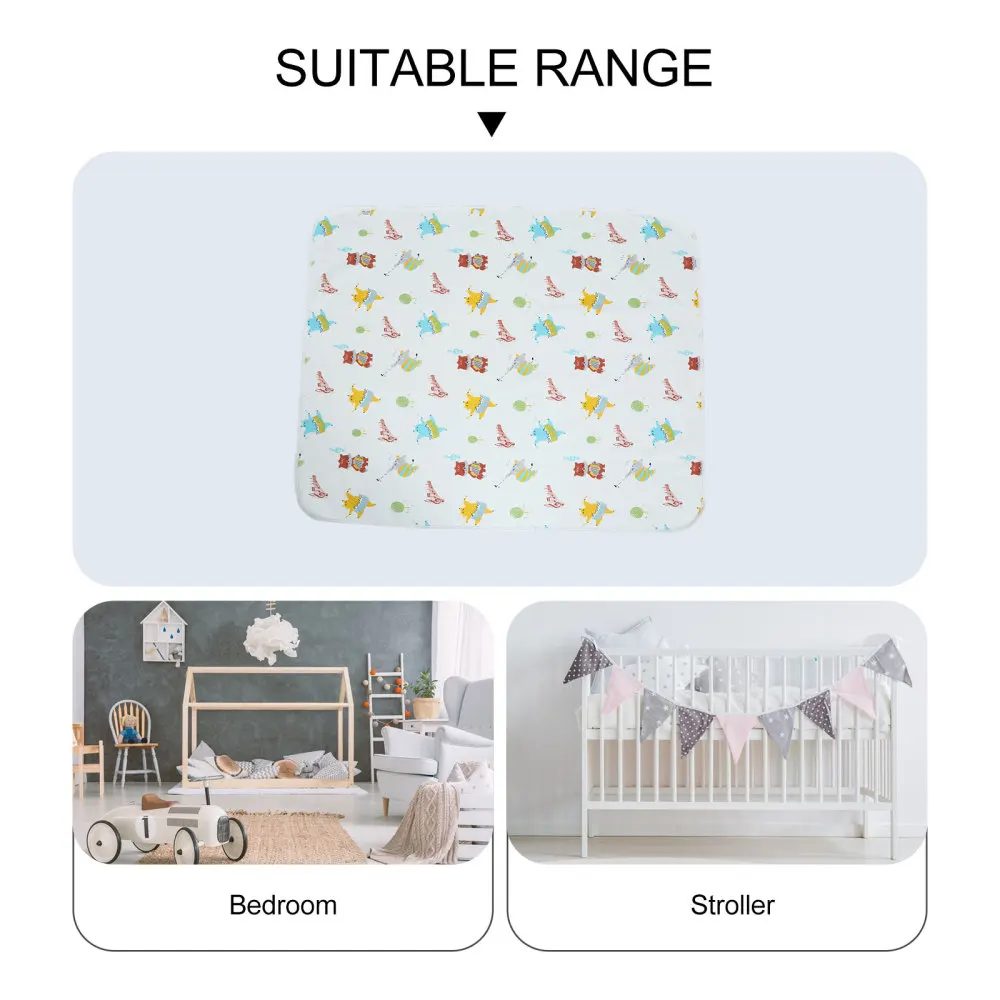 

1pc Washable Baby Mat Bed Protection Absorbent Pad Waterproof Baby Piss Pad