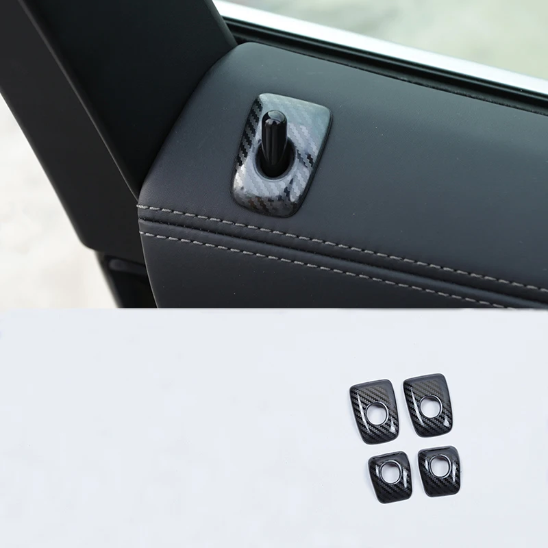 

Накладки на штифты замков дверей, из нержавеющей стали, 4 шт., декоративные наклейки для BMW 2019 X5 G05 40i