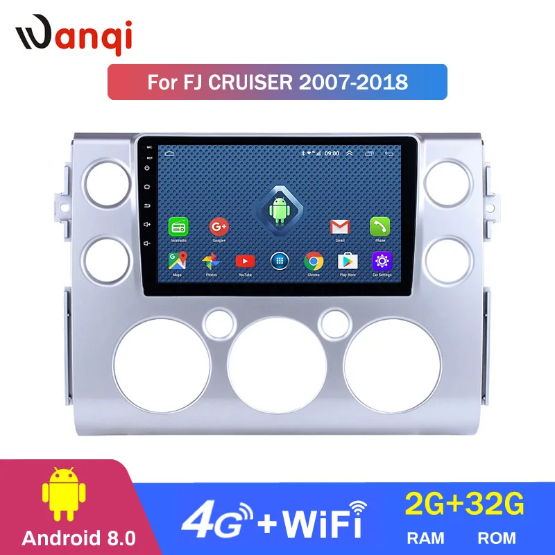 4G Lte 9 дюймов Android 1 автомобильное мультимедийное радио GPS навигационная система