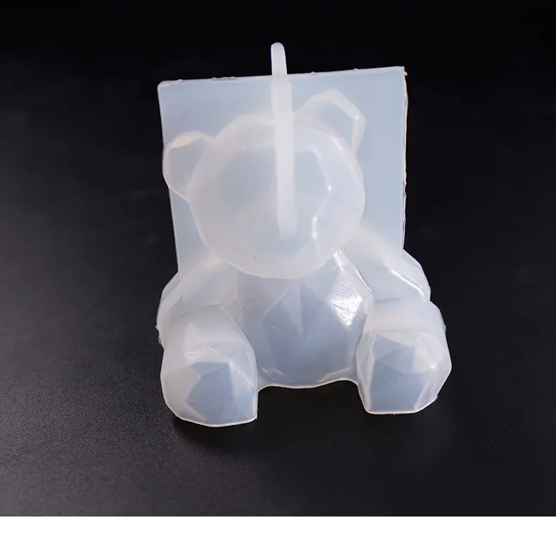 Популярные 3D милые животные силиконовые ювелирные инструменты сделай сам для