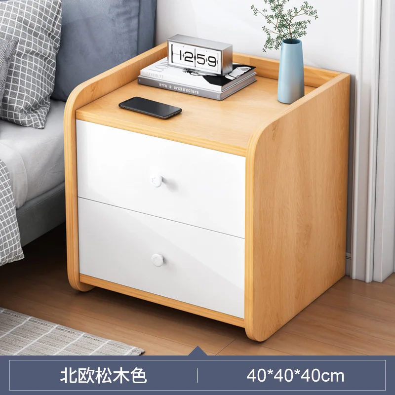 

Simple bedside cabinet Simple modern bedroom multifunctional locker Mini small bedside cabinet ins storage cabinet
