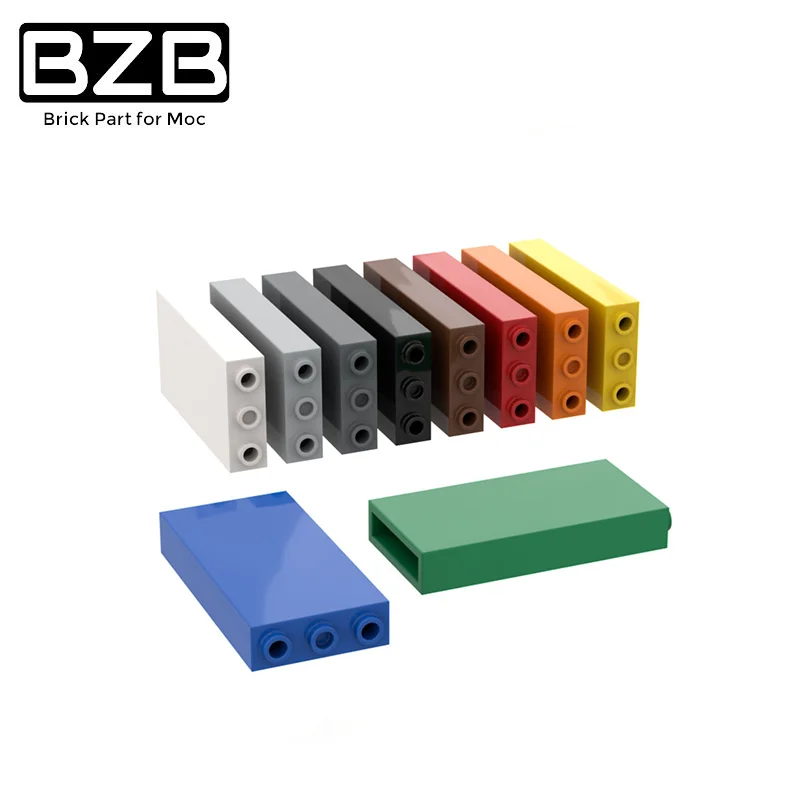 

BZB MOC Compatible Assembles Particles 3755 1x3x5 foundation brick Building Blocks Parts DIY Educational High-tech Parts Toys
