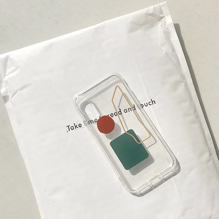 Минималистский геометрический узор чехол для телефона s iPhone 11 Pro X XS MAX XR