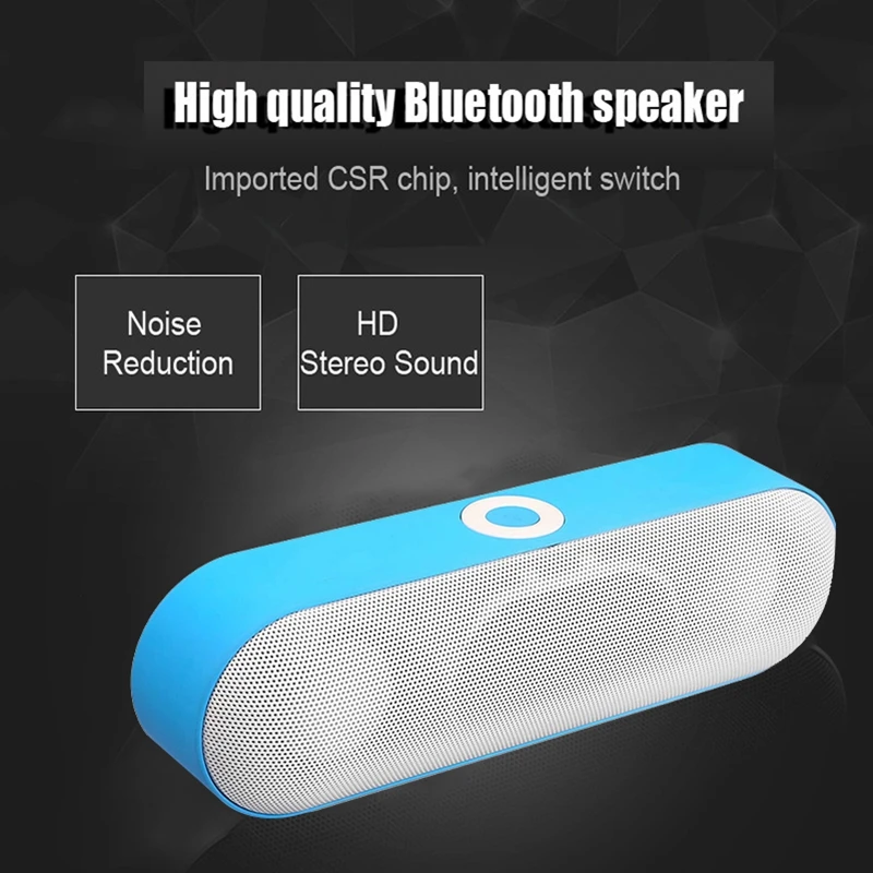 Bluetooth-колонка портативная 3D стерео беспроводная звуковая система динамик с