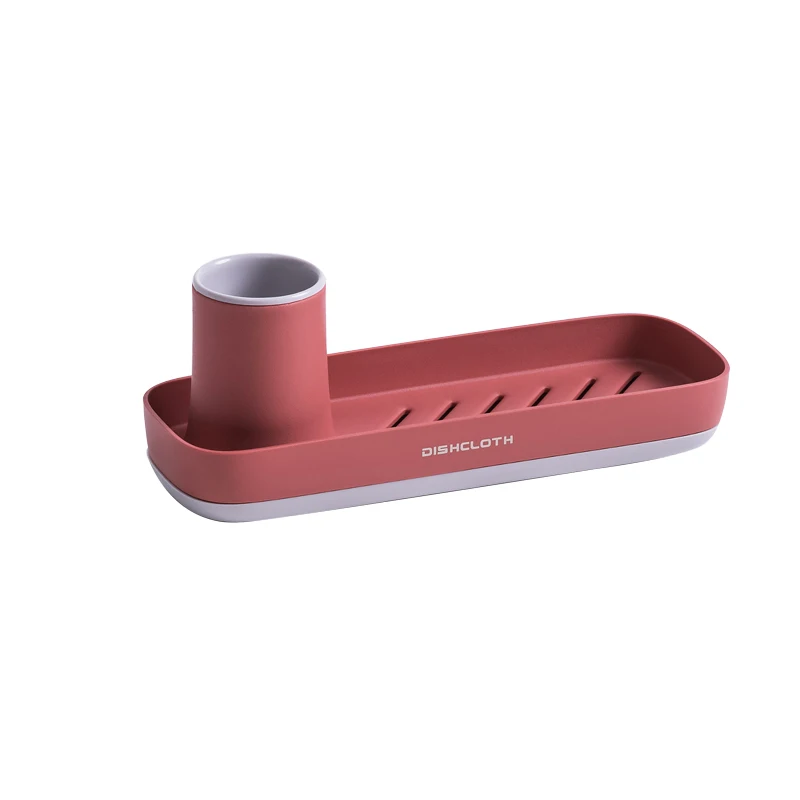 

Bathroom Toothbrush Storage Rack Box Washing Sponge Soap Box Dish Plate Tray Holder Shelf Draining Rack Stand Kitchen Organizer