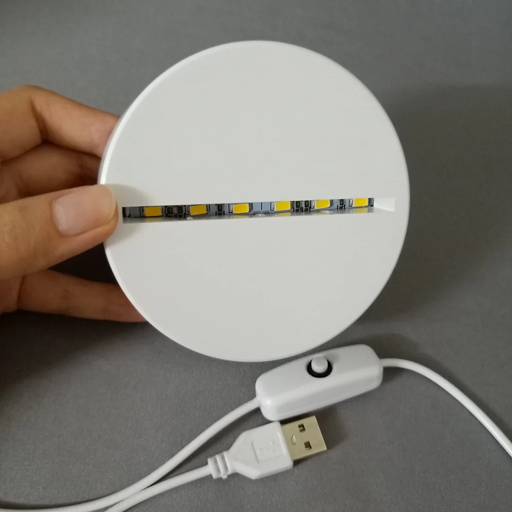 Светодиодный ночник с питанием от USB настольная установка для игровой комнаты