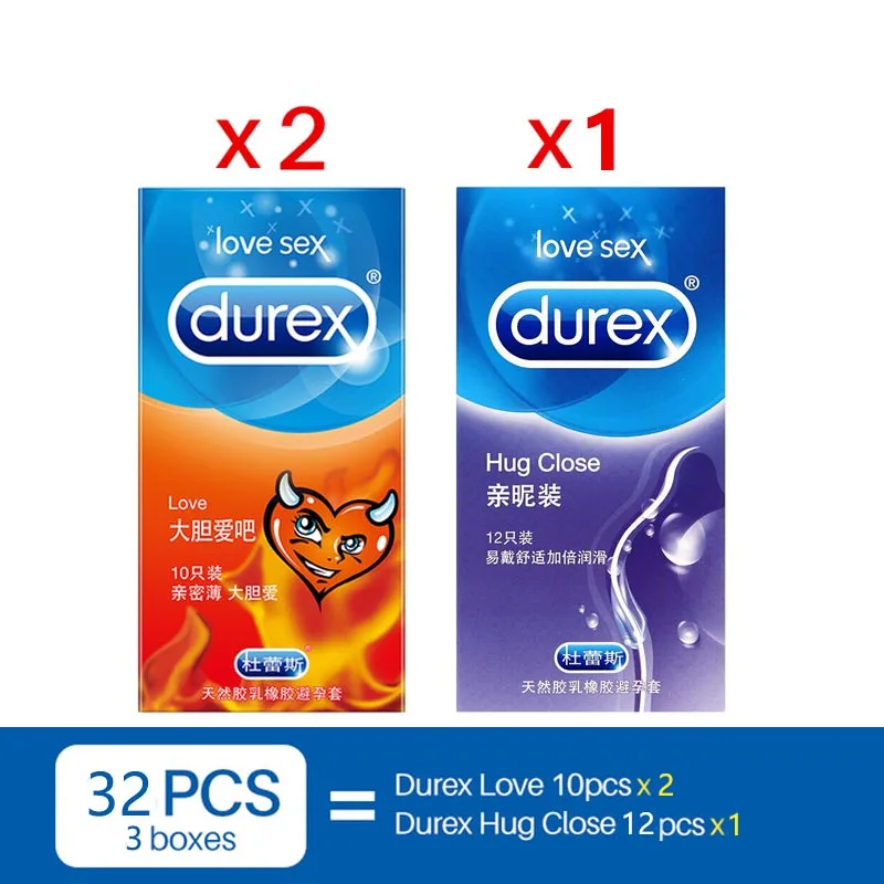 Презервативы Durex ультратонкие из натурального латекса 32/45 шт. | Красота и здоровье