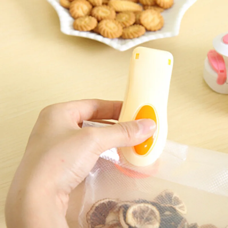 1 шт. бытовой мини-упаковщик портативный пластиковый упаковщик для пищевых
