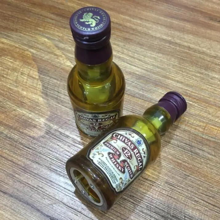 Новинка 2в1 зажигалка Wiskey открывалка для бутылок ветрозащитная и многоразовая