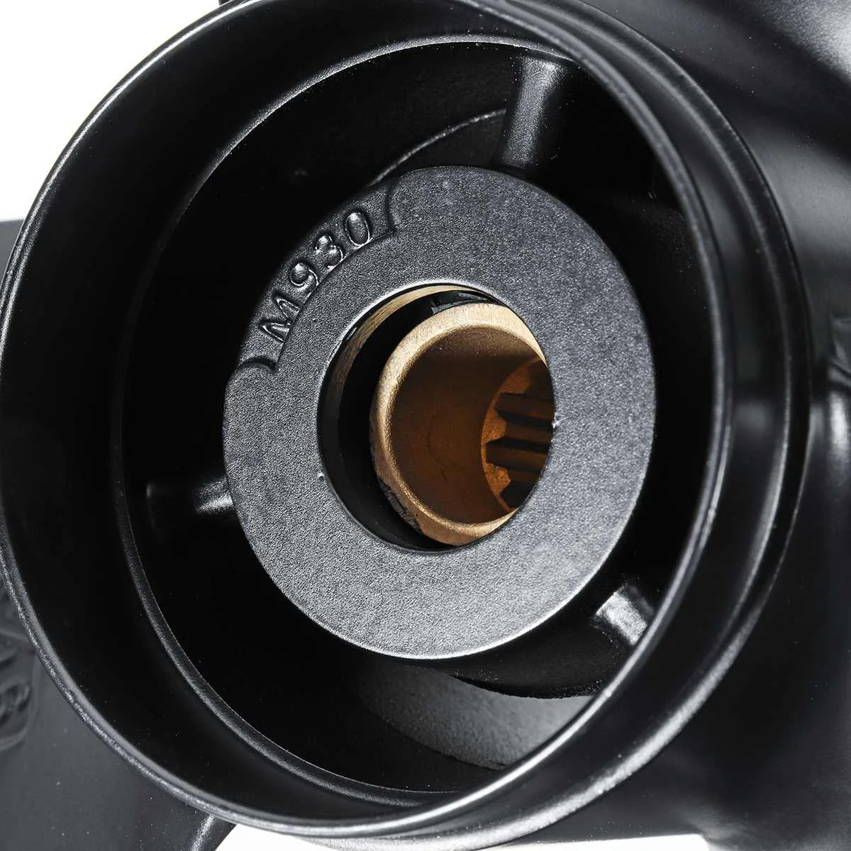 

58100-93743-019 Aluminum Boat Outboard Propeller for Suzuki 9.9-15Hp 9 1/4 X 11 Aluminium Alloy Black 3 Blades 10 Spline Tooth