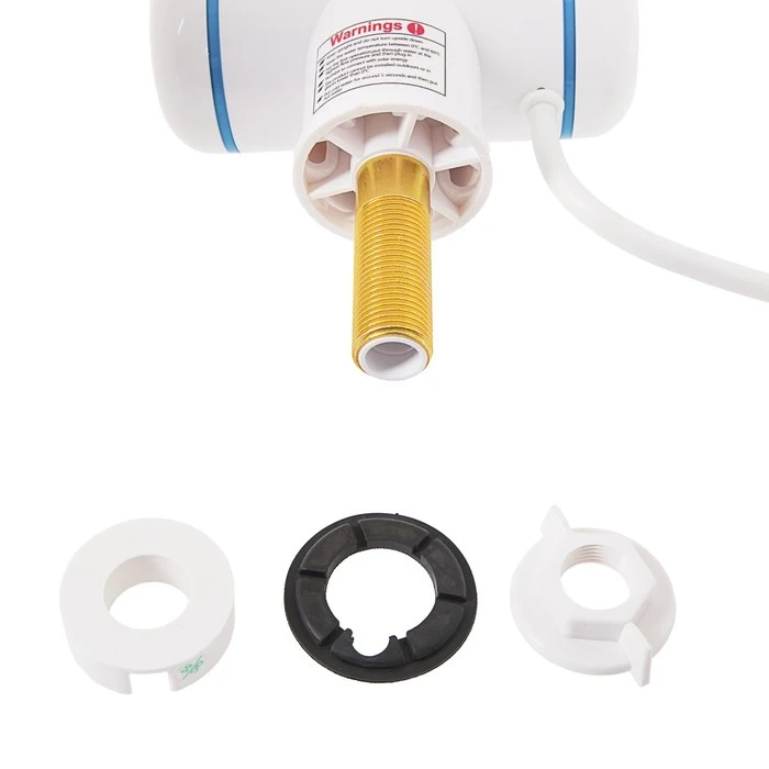 Кран-водонагреватель LuazON LHT-02 проточный 3 кВт 220 В белый |