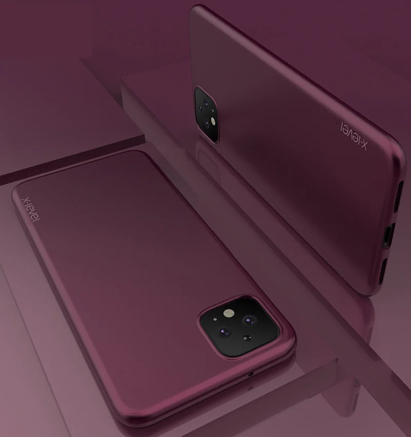 X-Level Мягкий силиконовый чехол для Google Pixel 4 3 XL X Level ультра тонкий матовый ТПУ защитный чехол 3a XL