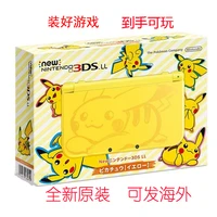 takara tomy pikachu game console new3dsll junior new2dsll sfc sun moon pikachu monster game