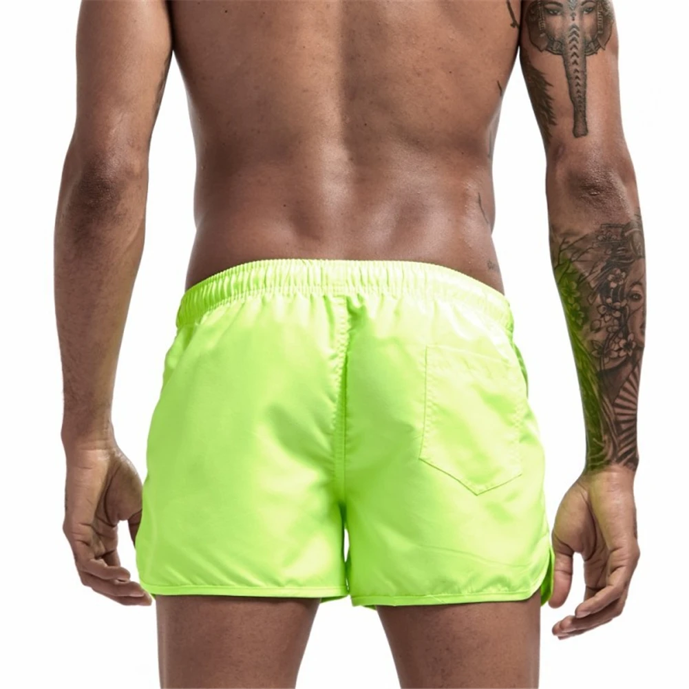 

2021 Summer Hot Shorts Men's Solid Color Shorts Men's Summer Loose Breathable Casual Beach Shorts Quick Dry Shorts Large Size