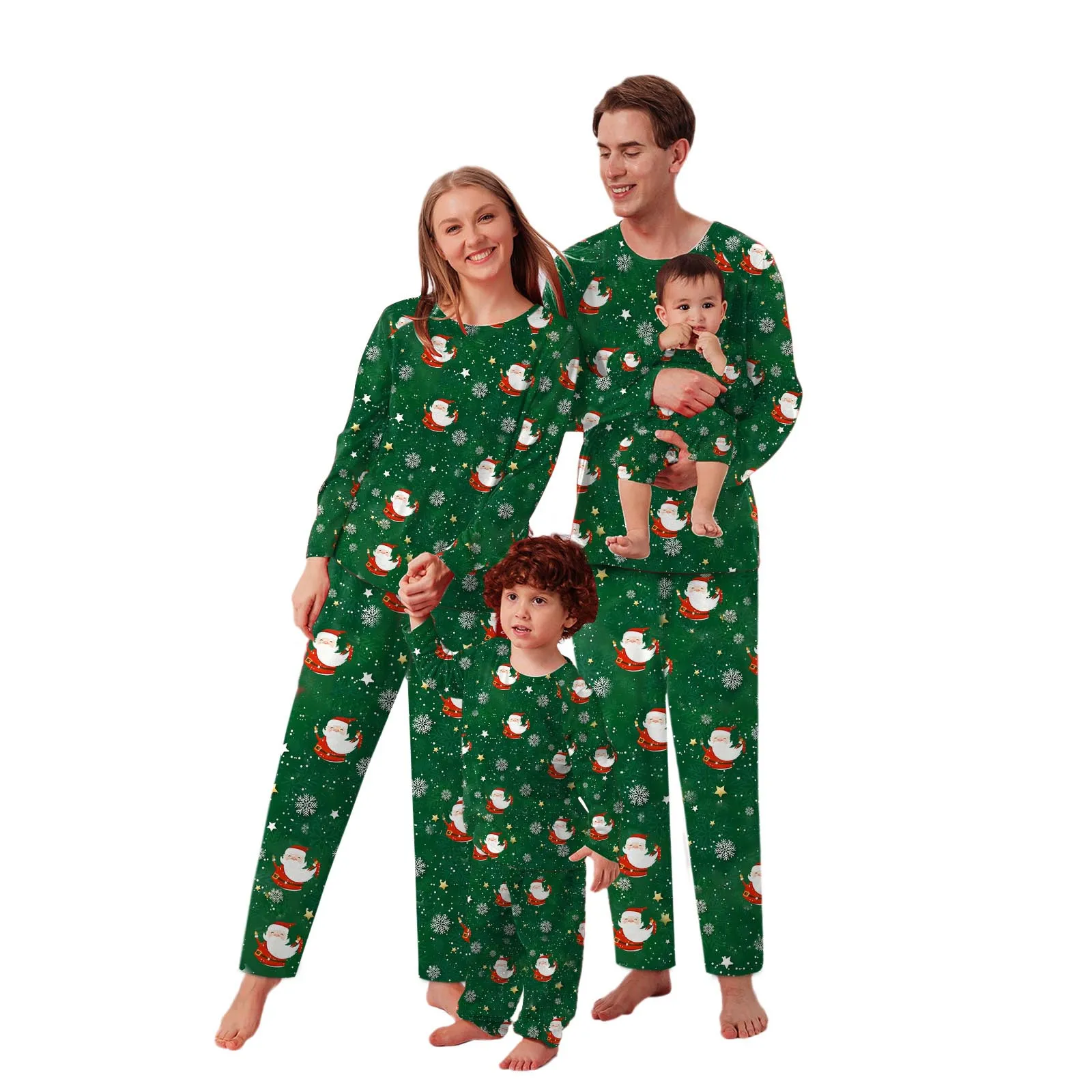 

Christmas Man Daddy Print Blouse Tops And Pants Xmas Family Clothes Pajamas Family Look Christmas Clothes Nightwear Outfit