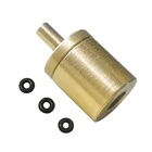 Газовый цилиндрический адаптер мини-адаптер для заправки бензобака канистра с бутаном