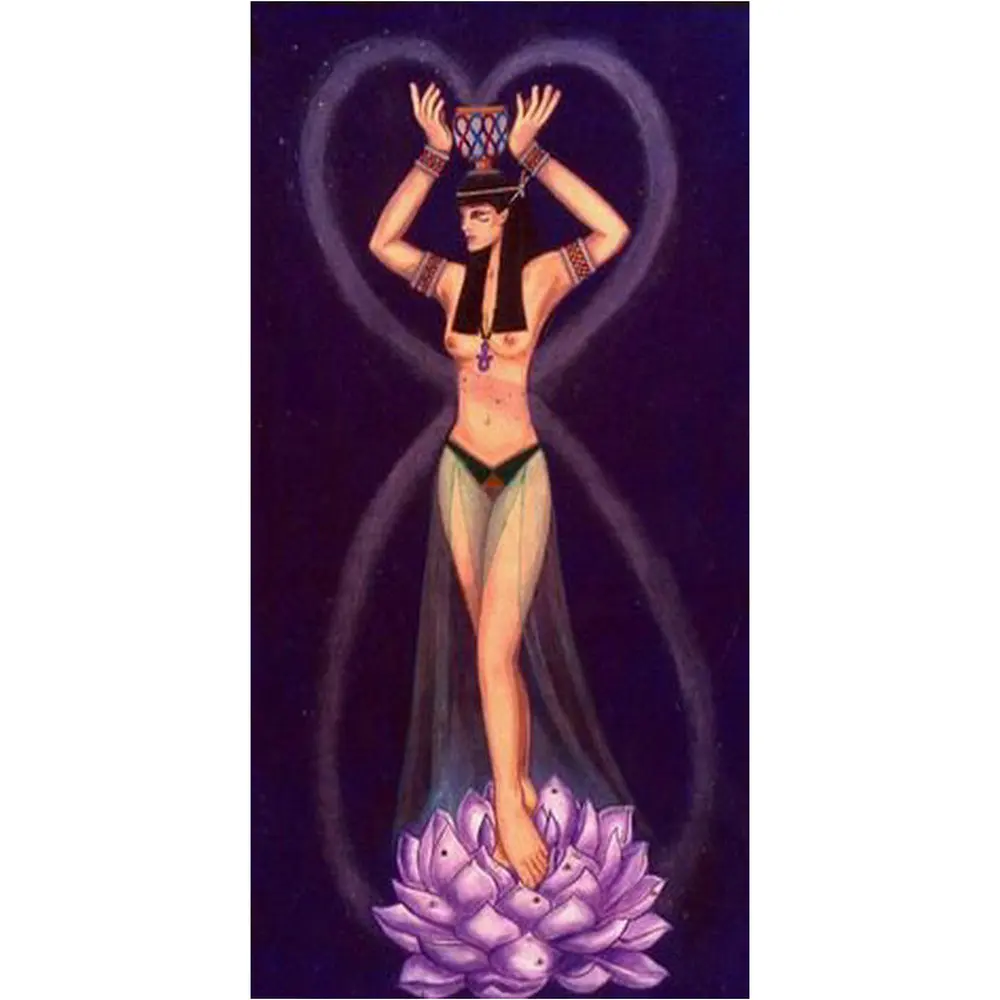 

5d алмазная живопись, маленькая сексуальная женщина, лотос, полная квадратная/Круглая Мозаика, бриллиантовая вышивка