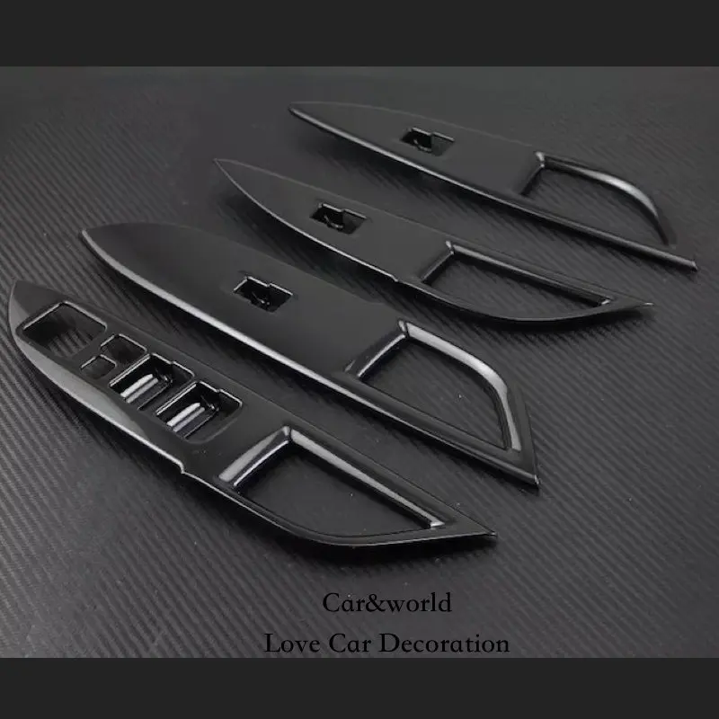 Наклейка на дверь подлокотник окно кнопка переключателя крышка панели отделка