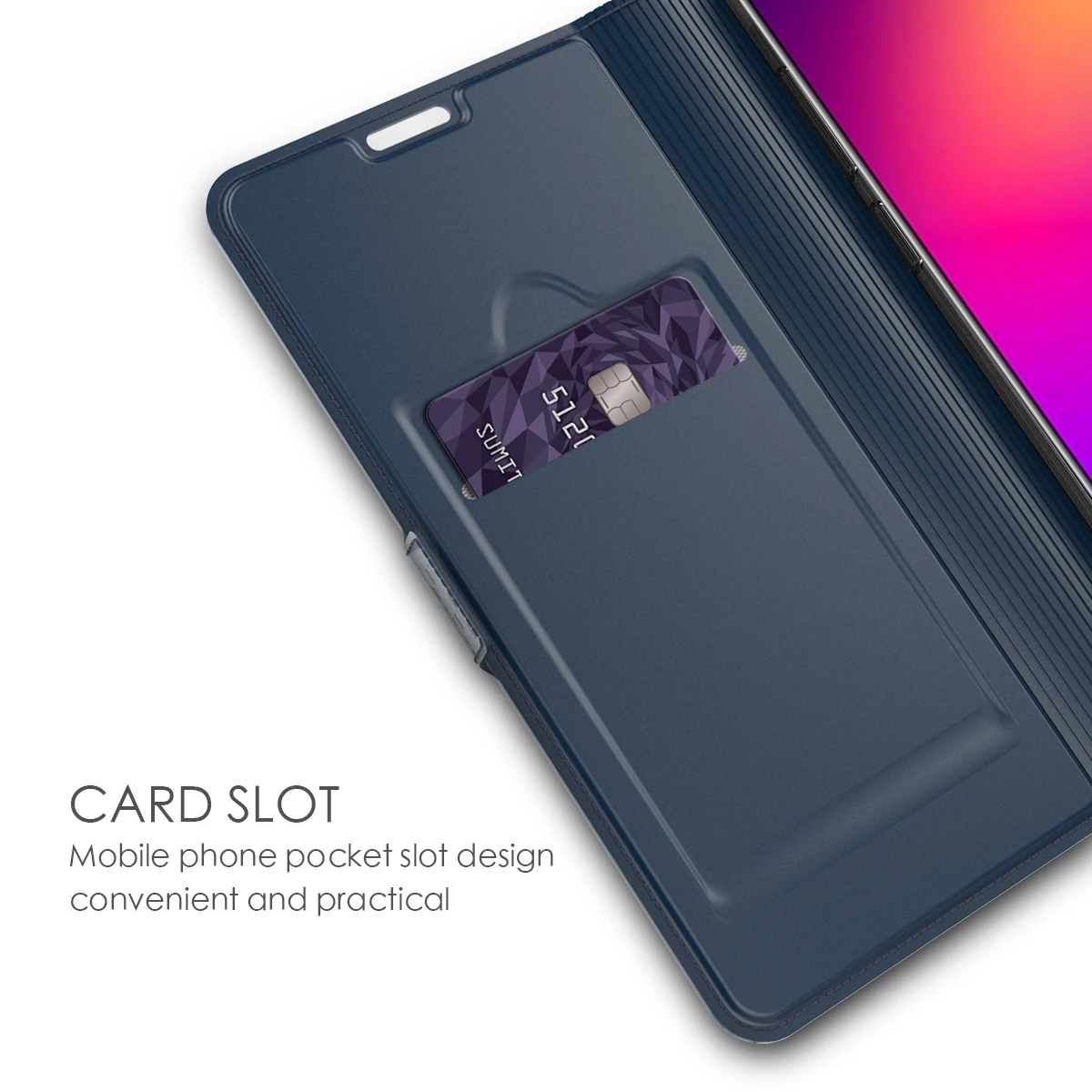 Чехол для телефона Meizu Note 9 из искусственной кожи с откидной крышкой и подставкой