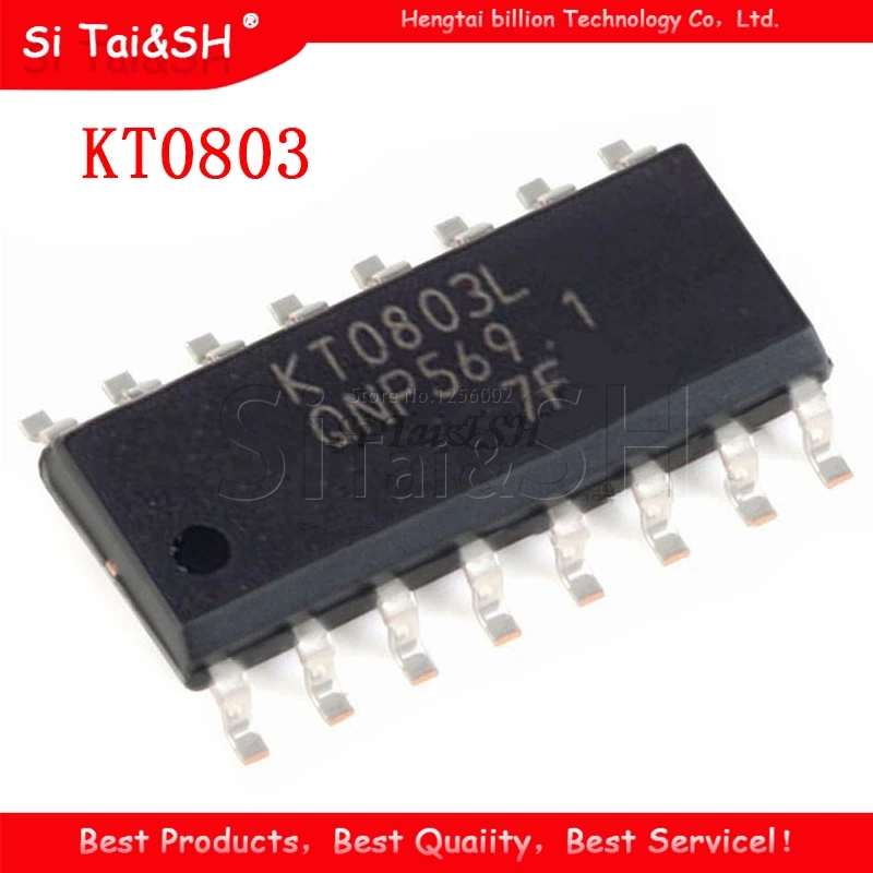 5 шт. KT0803 SOP16 KT0803L SOP-16 0803L SOP FM стерео чип запуска | Электронные компоненты и