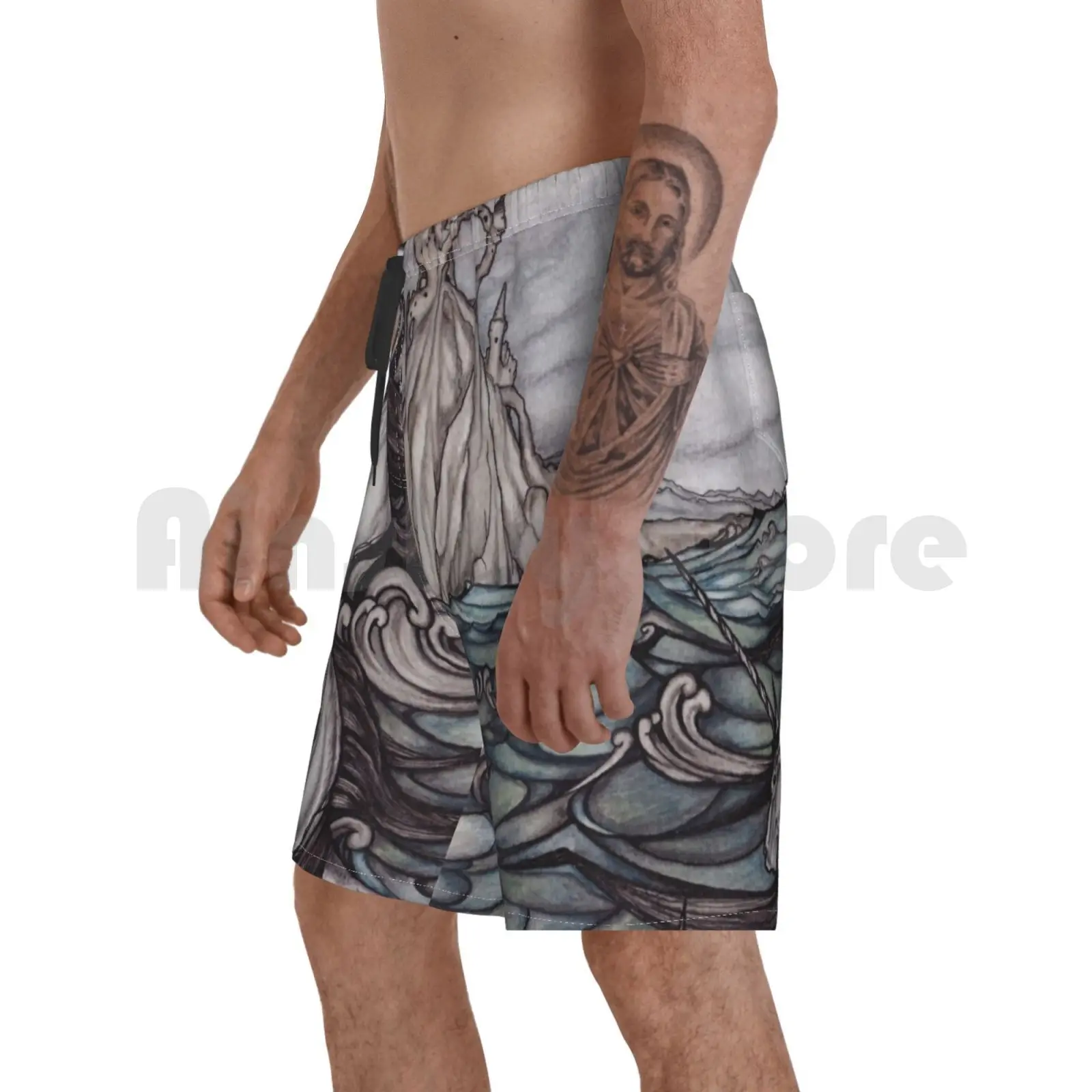 

Пляжные шорты единороги в море единороги последний Единорог Хаггард Море всегда