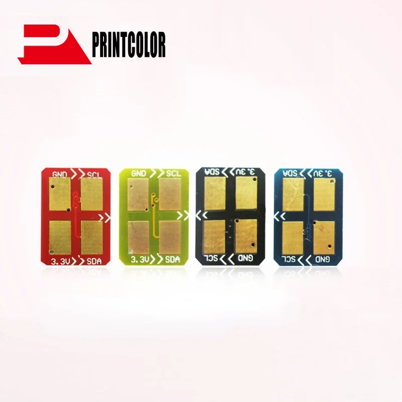 

2Set K300A C300 M300 Y300A Toner Cartridge Chip For Samsung clp-300 clp 300 clp300 CLX-2160 clx2160 3160FN Refill Reset Chips