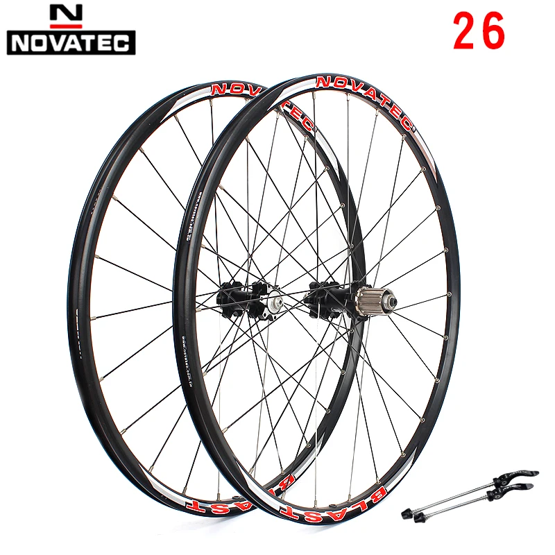 Novatec горный велосипед внедорожник MTB Углеродные велосипедные колеса 26 дюймов