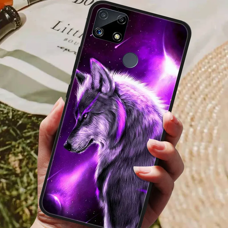 for realme c25s case silicon back cover phone case for realme c25s rmx3195 c 25s c25 s cases realme c25s soft bumper coque free global shipping