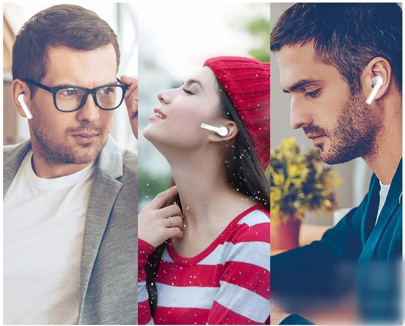 TWS Wireless Earphone Bluetooth Earphones In-Ear Invisible Music Earbud For Apple iPhone 6 7 Samsung Xiaomi Sony Head Phone | Электроника