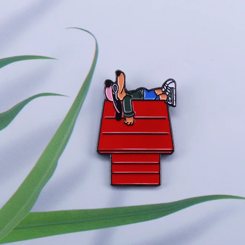 Мультяшная Собака брошь заколка 90 х ностальгия Забавный подарок|Броши| |