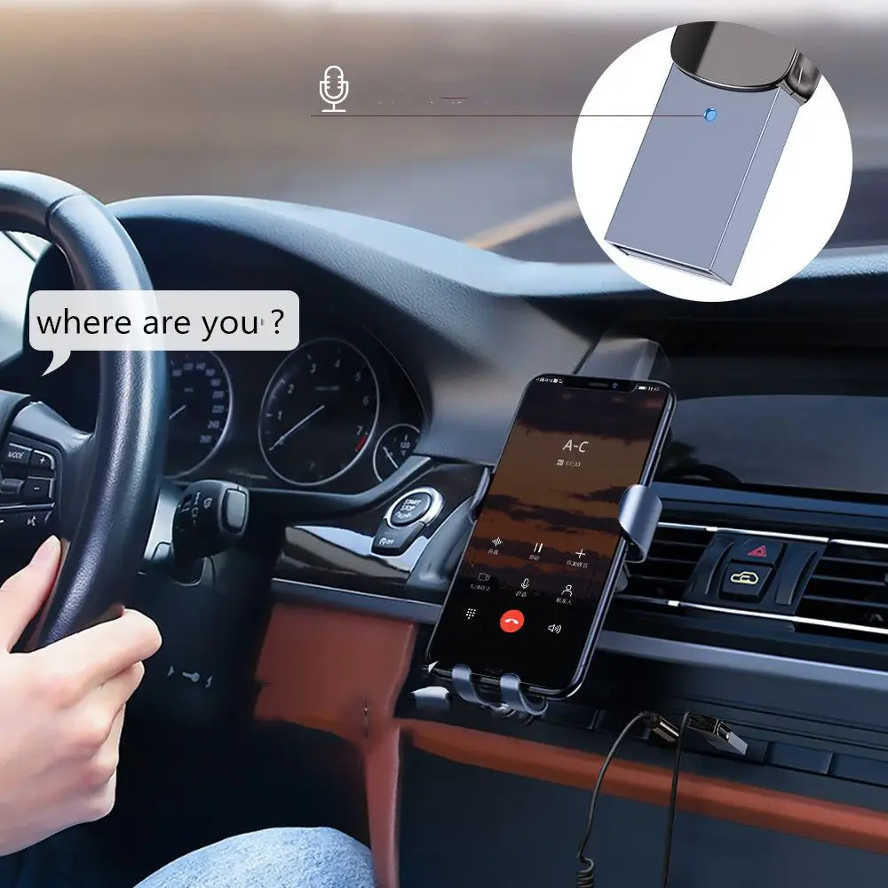 Музыкальный Bluetooth 50 BT Передатчик Автомобильный приемник автомобильный аудио Aux