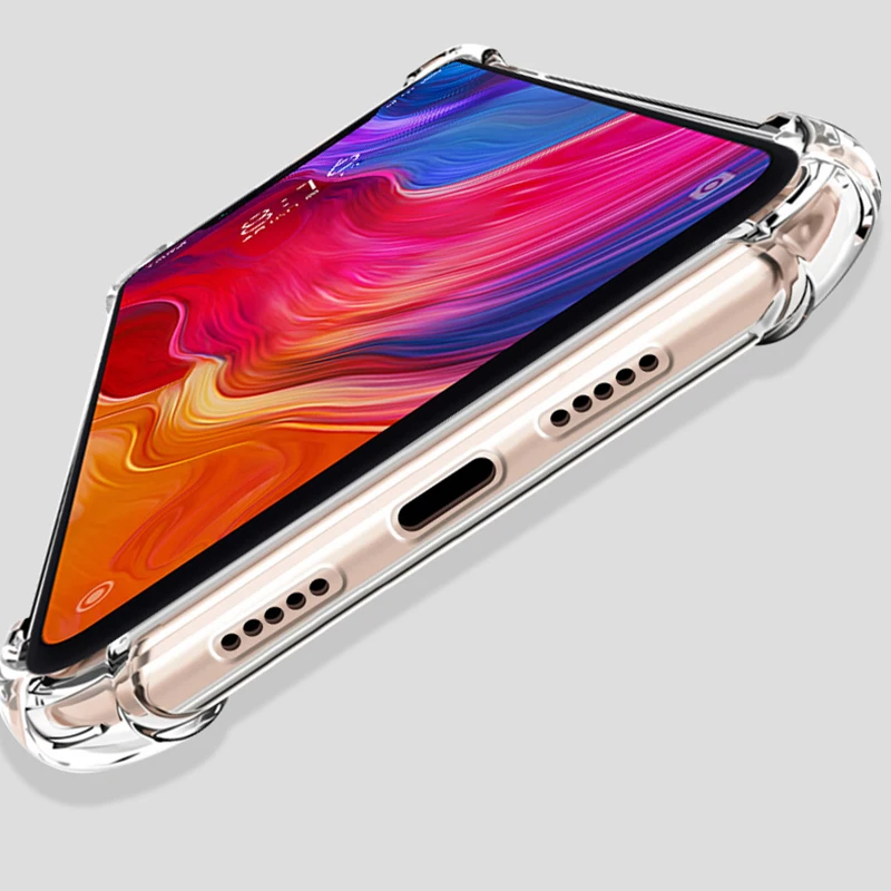Luxury Shockproof Case For Xiaomi Redmi Note 9 8 7 6 5 Pro 8t 9s Transparent Soft Clear 8a 7a 6a 5a K20 K30 | Мобильные телефоны и