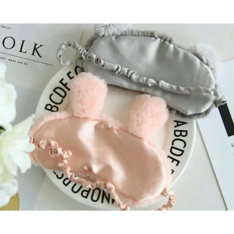 

Cute Eye Mask Plush Cartoon Rest Sleep Eye Mask Winter Travel Cartoon Animal Sleep Eye Mask Soft Rest Light Blocking Tool Z0003