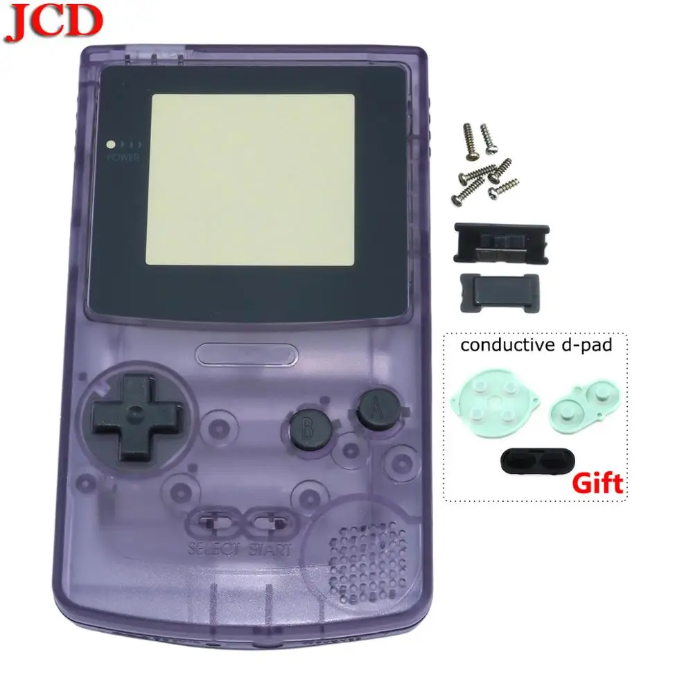 JCD Новинка для GBC полный корпус корпуса чехол Nintendo Ремонт Gameboy цветная часть