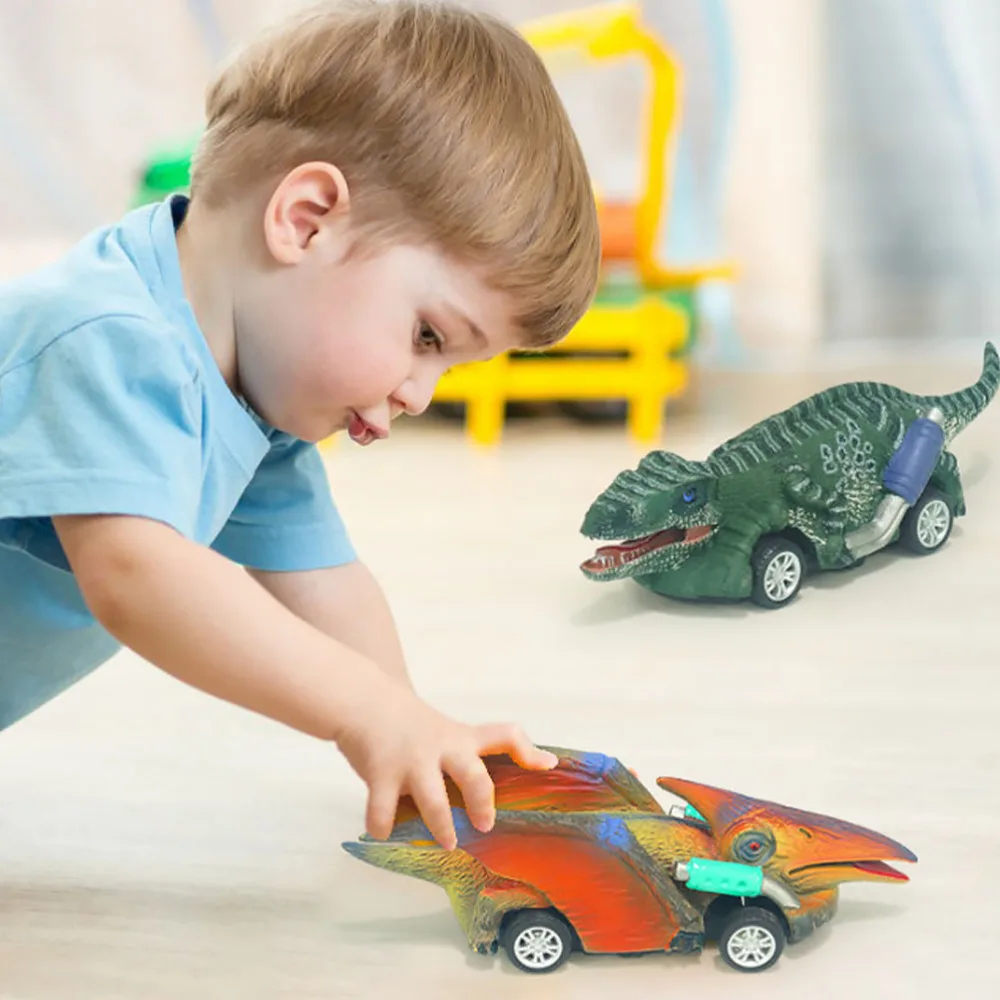 

2pcs Kids Back Toys Educational Toys Cartoon Back Car Toys