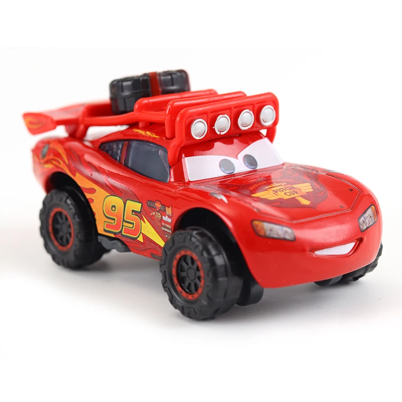 Disney Pixar Cars 2 3 Lightning McQueen Mater Jackson Storm Ramirez 1:55 литой металлический автомобиль красный