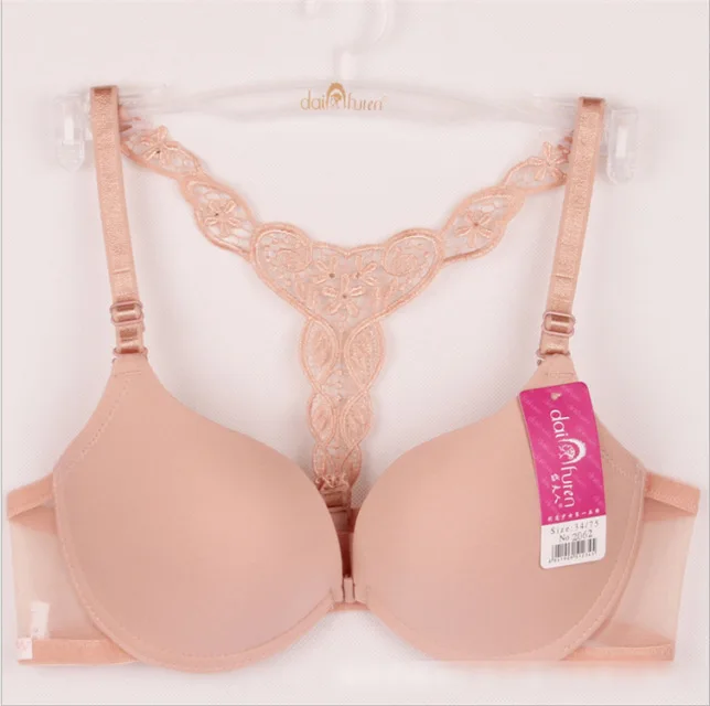 Женский бюстгальтер с чашками пуш ап и застежкой спереди|Бюстгальтеры| |