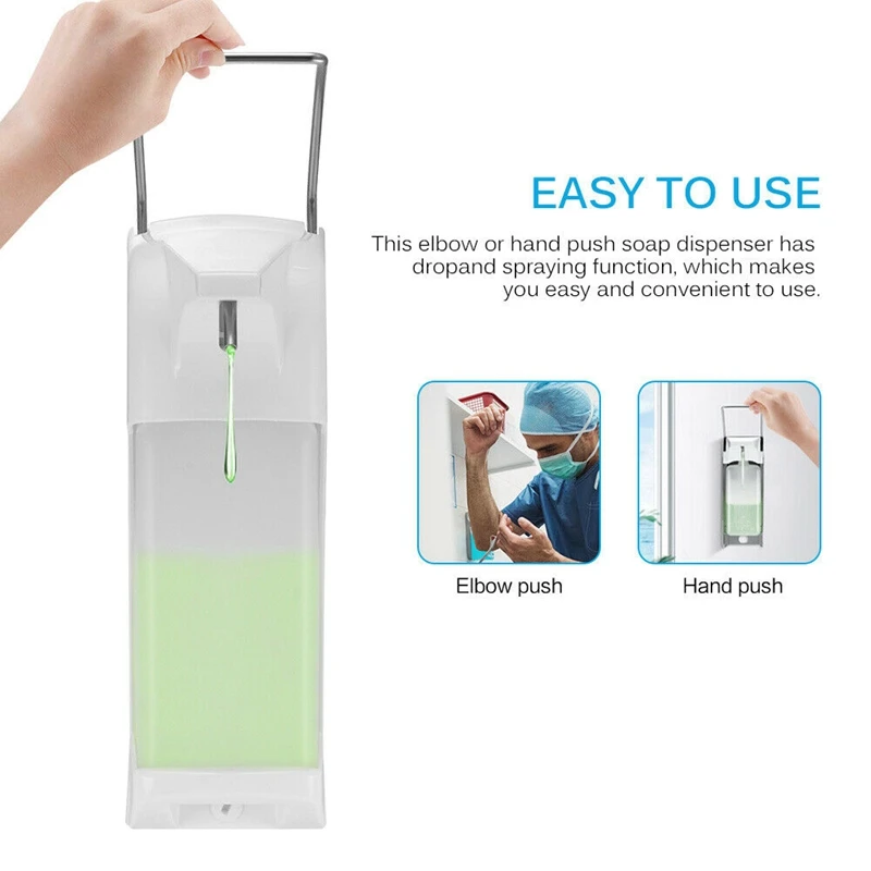 

Disinfection Dispenser Euro Dispenser with Arm Lever 1000Ml Disinfection Soap Dispenser