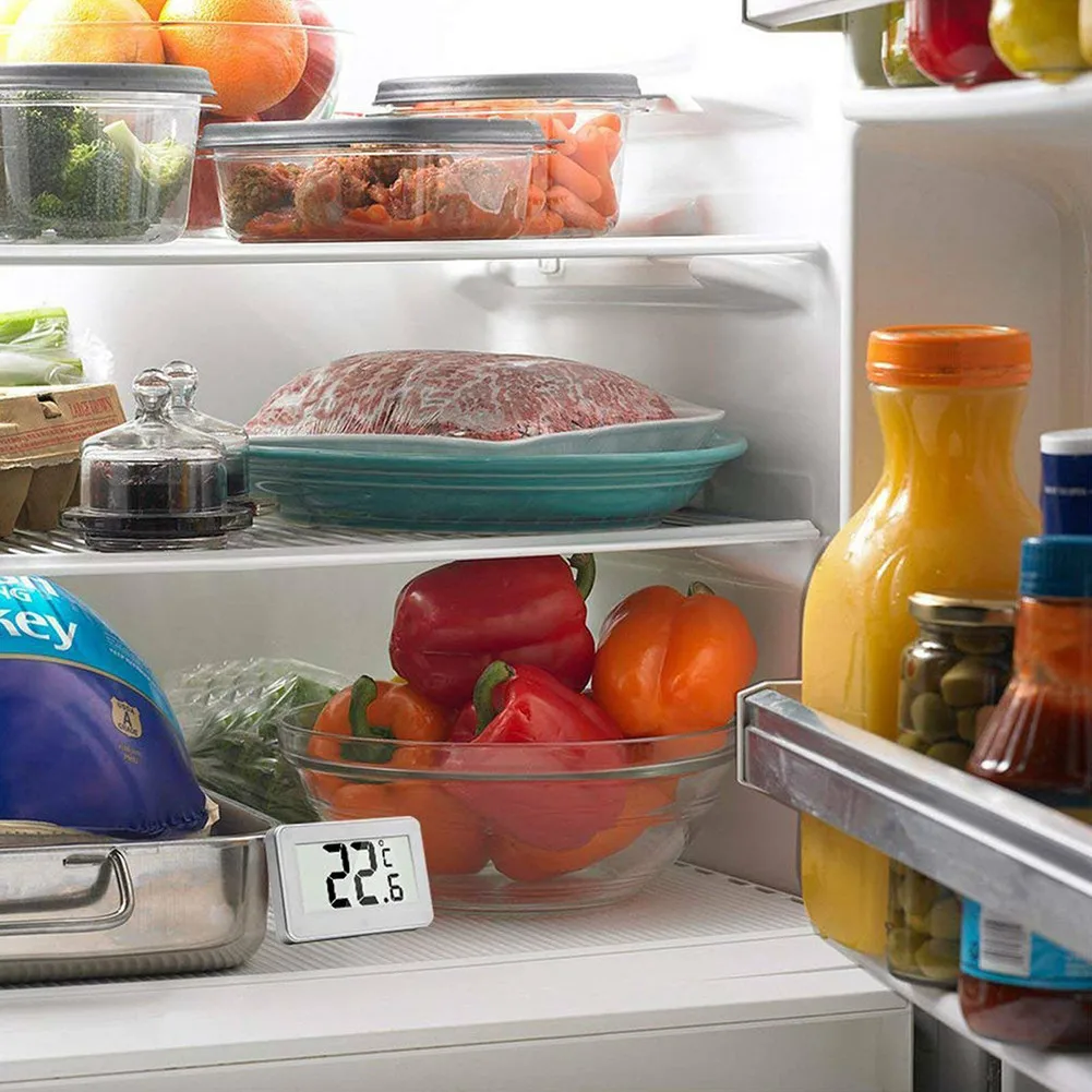 Водонепроницаемый термометр с ЖК дисплеем цифровой датчик влажности и