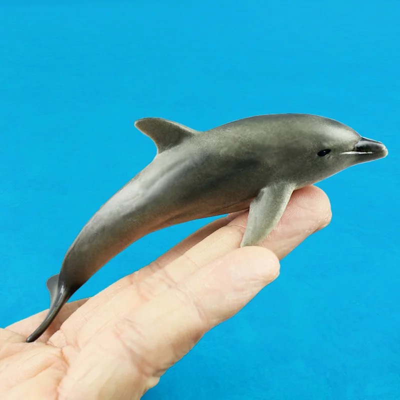

3pcs PVC Lifelike Sea Life Figures Jumping Dolphin Marine Organism Models Children Cognitive Toys Small Animals Collection Gift